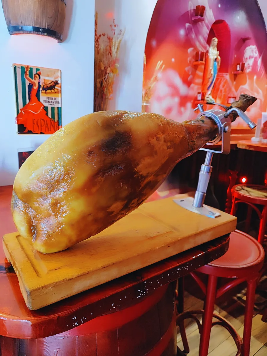 Jambon ibérique pata negra tranché